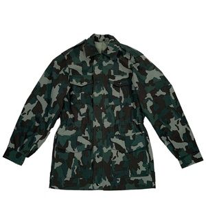 Vintage Vetements Burtmar Women’s Green Camouflage Jacket Size 33 Small